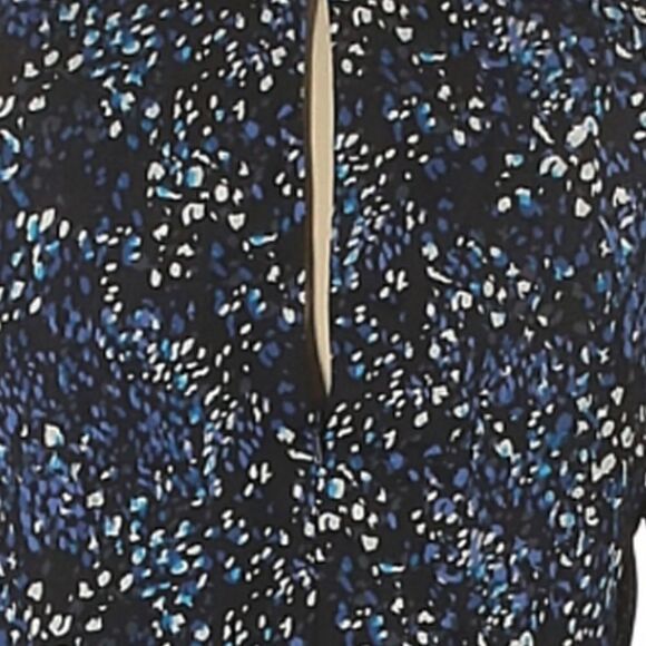 Banana Republic Blue Floral Dress Size 2 - Picture 11 of 12